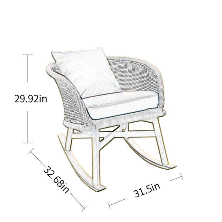 SHINYOK Rocking Chair Wayfair